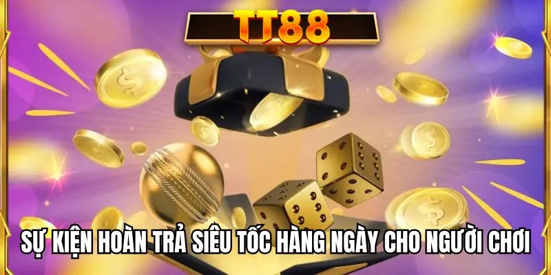 Sự kiện hoàn trả siêu tốc hàng ngày cho người chơi